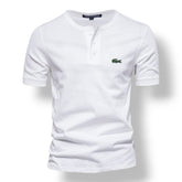 White Lac Henley T-Shirt!